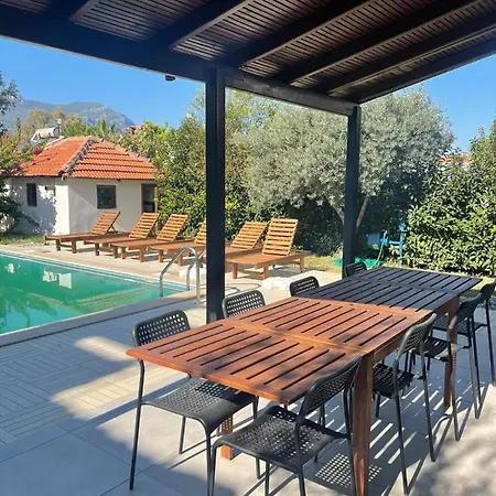 With Private Pool And Garden In Dalyan Villa *